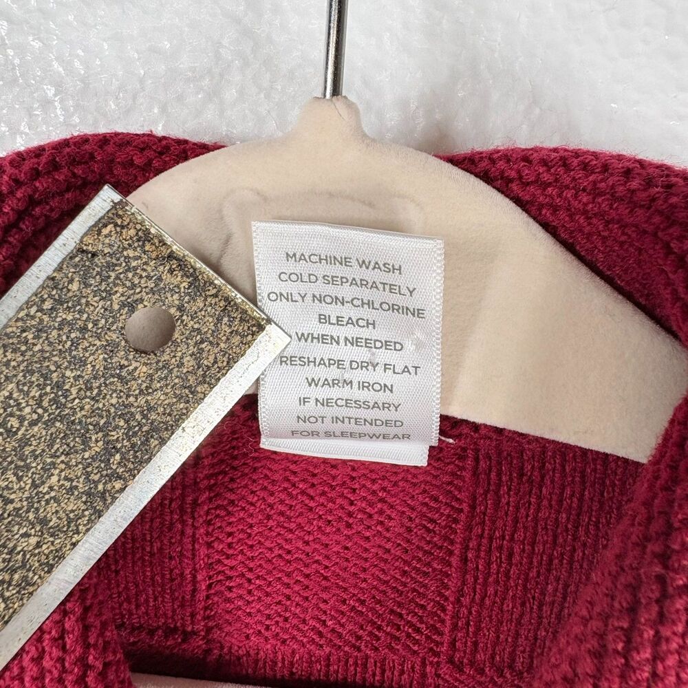 Gymboree Girls Basketwave Knit Vintage Cardigan Button Front Sweater 5-6 - Picture 6 of 8